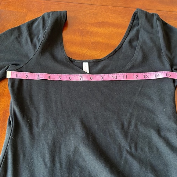 Xhilaration Little Black Short Sleeve Dress - Picture 5 of 7